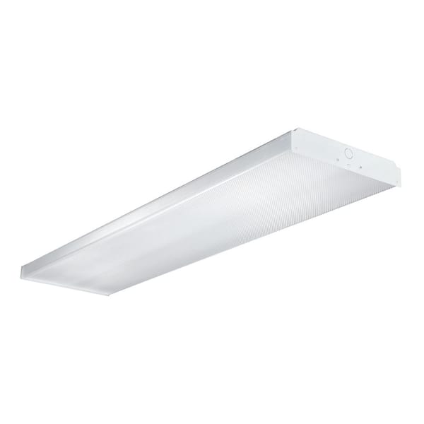 Metalux 4 ft. White 2-Light Residential Fluorescent Wraparound Light