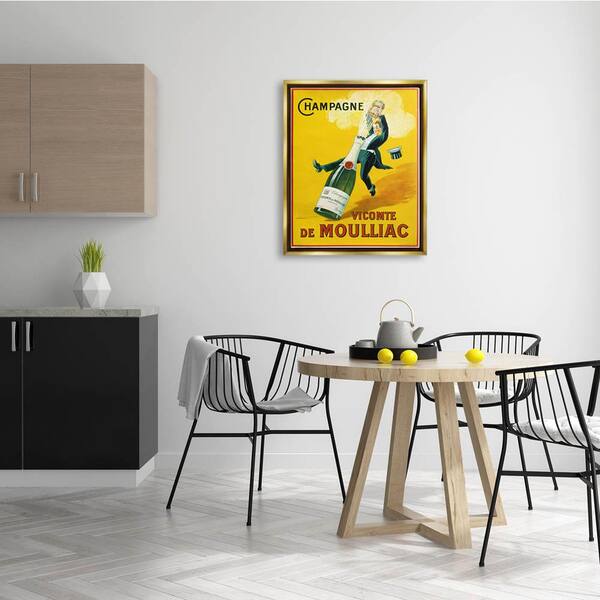 The Stupell Home Decor Collection Illustration Champagne