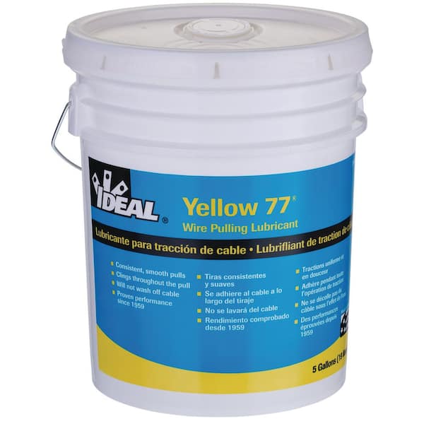 IDEAL Yellow 77 Pulling Lubricant, (5-Gallon Bucket)