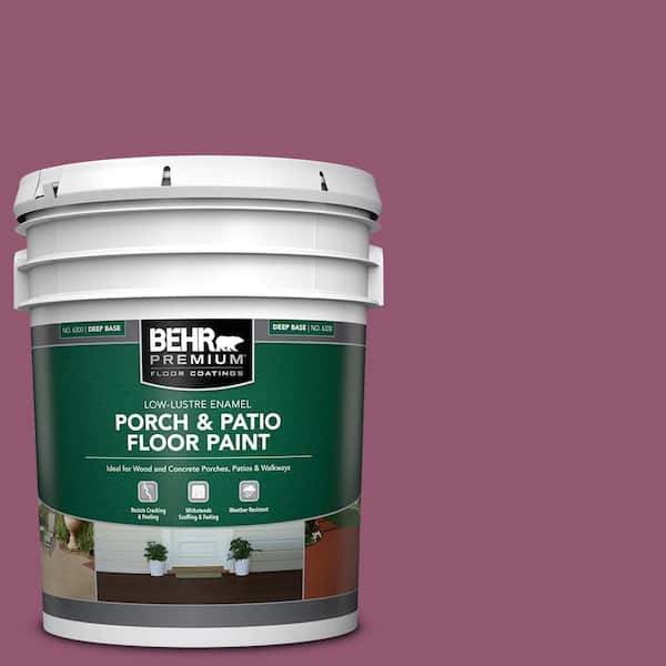 BEHR PREMIUM 5 gal. Home Decorators Collection #HDC-AC-28A Carnation Festival Low-Lustre Int/Ext Porch and Patio Floor Paint