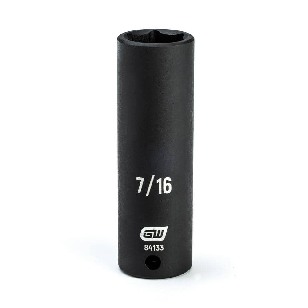 1/4 in. Drive 6 Point SAE Deep Impact Socket 7/16 in. price history on PriceWatchPro