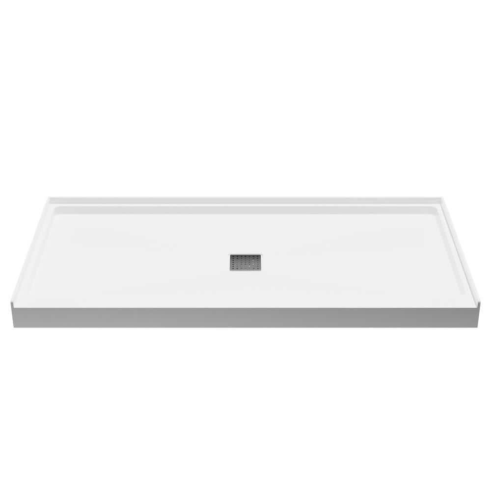 ANZZI Lexi-Class Series 60 x 36 x 60 White Acrylic Alcove Three