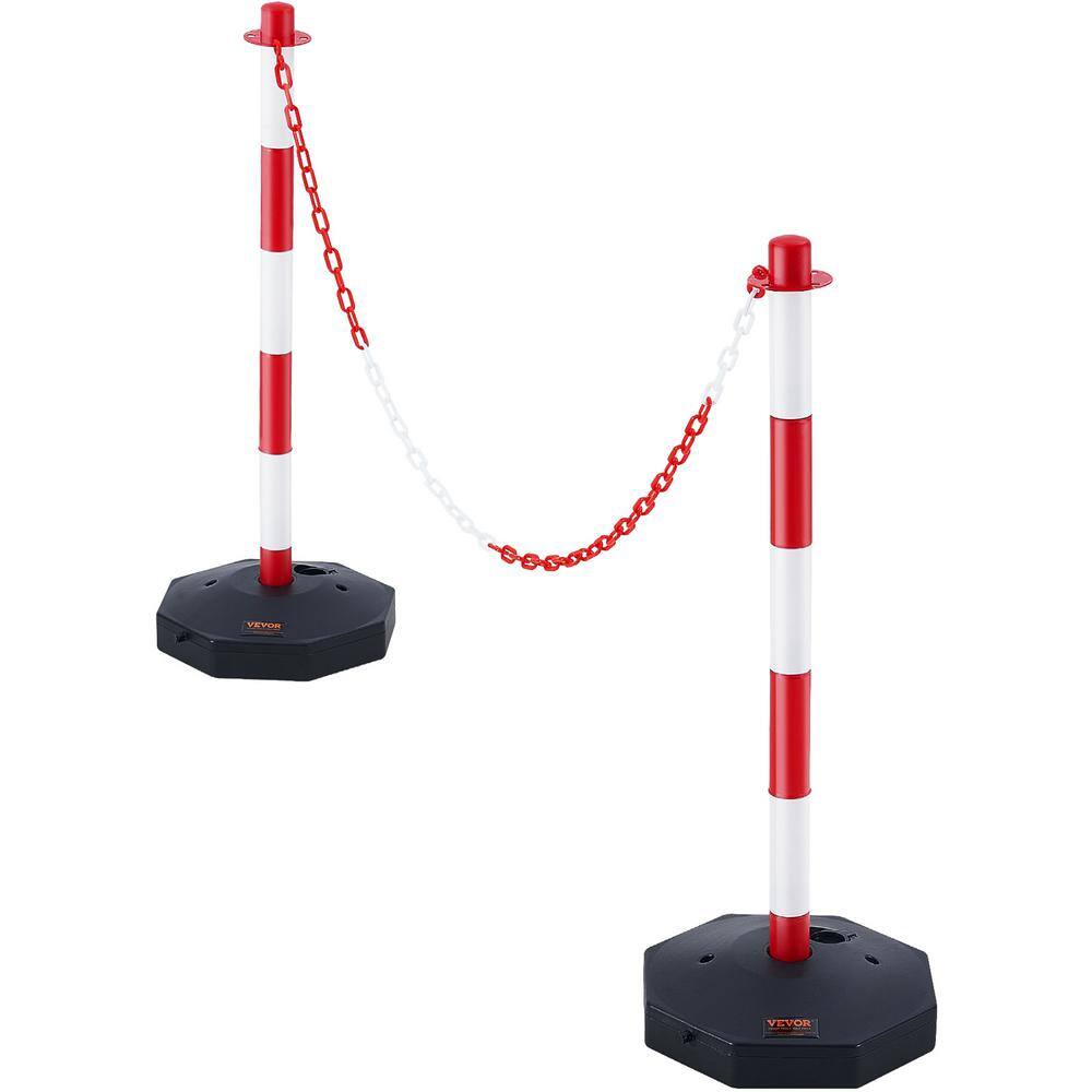 VEVOR Adjustable Traffic Delineator Post Cones, 2 Pack, Traffic Safety