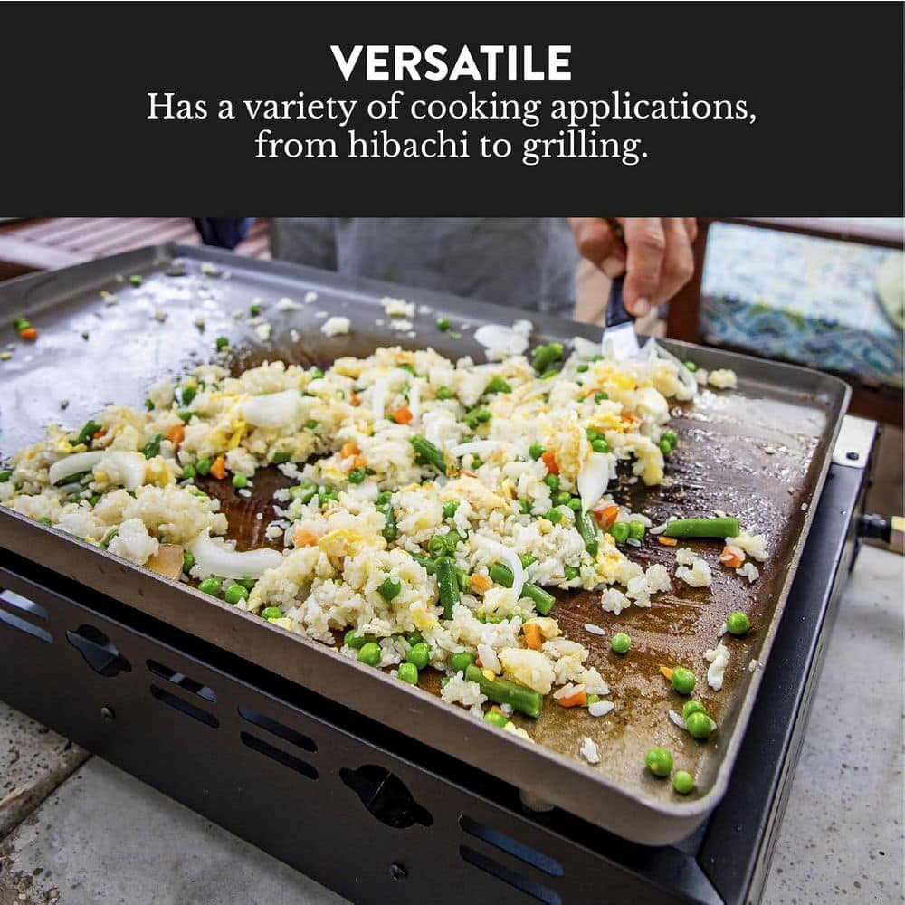 Stainless Steel 3-Burner Propane Portable Tabletop Grill