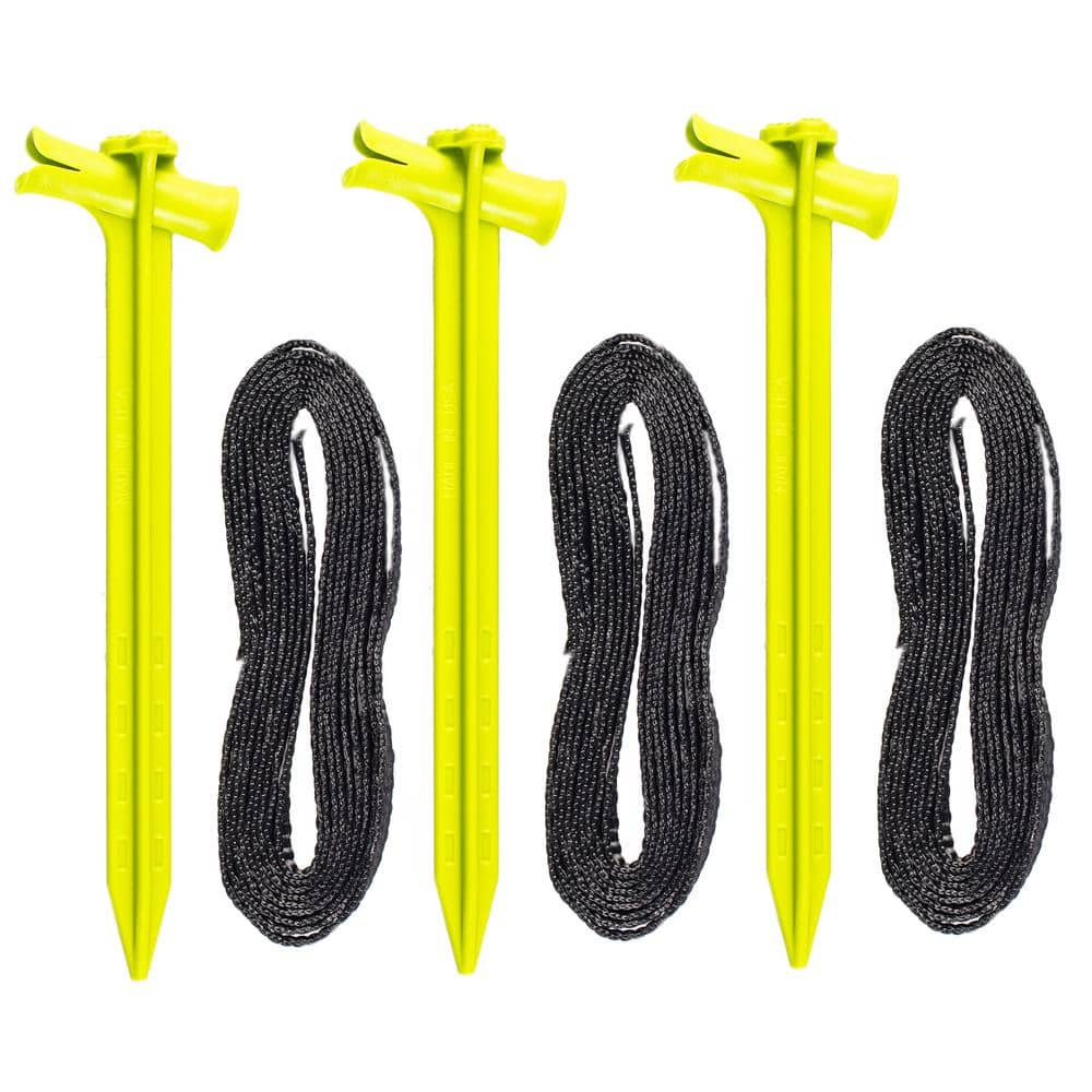 Plastic End Cord Straps Hooks, Plastic Camping Tent Hook