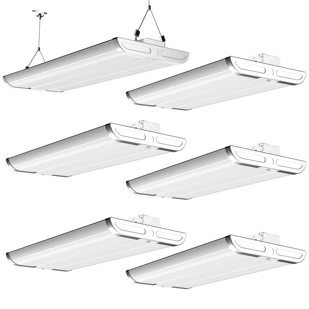 2 ft. LED High Bay Shop Light, White 200W 28000LM 5000K for Warehouse Works
