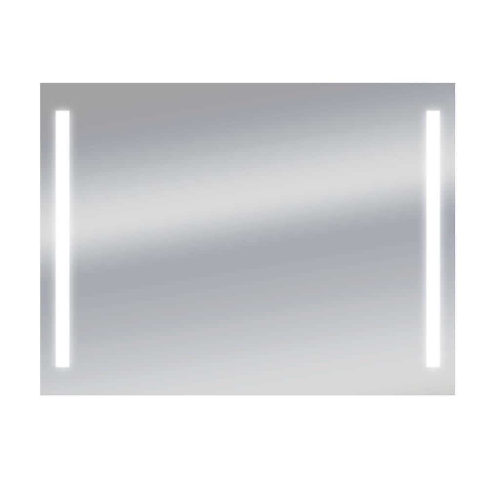 Catella 48 in. W x 36 in. H Frameless Rectangular LED Light Bathroom Vanity