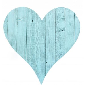 Light Wood Heart - Large