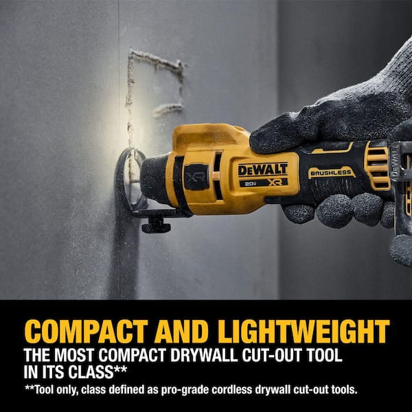 20-Volt MAX Lithium-Ion Cordless Drywall Cut-Out Tool (Tool-Only) 20-Volt MAX Lithium-Ion Cordless Drywall Cut-Out Tool (Tool-Only)