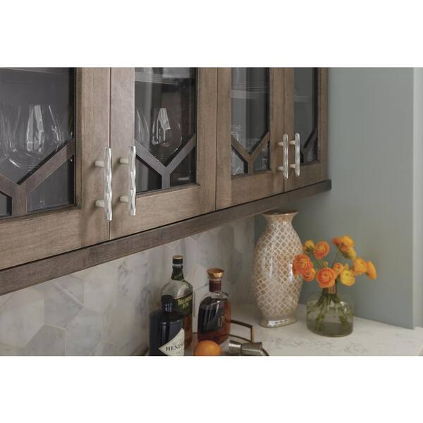 Amerock St. Vincent 3 in. (76mm) Modern Polished Nickel Bar Amerock St. Vincent 3 in. (76mm) Modern Polished Nickel Bar