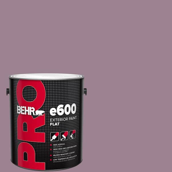BEHR PRO 1 gal. #S110-5 Garden Plum Flat Paint