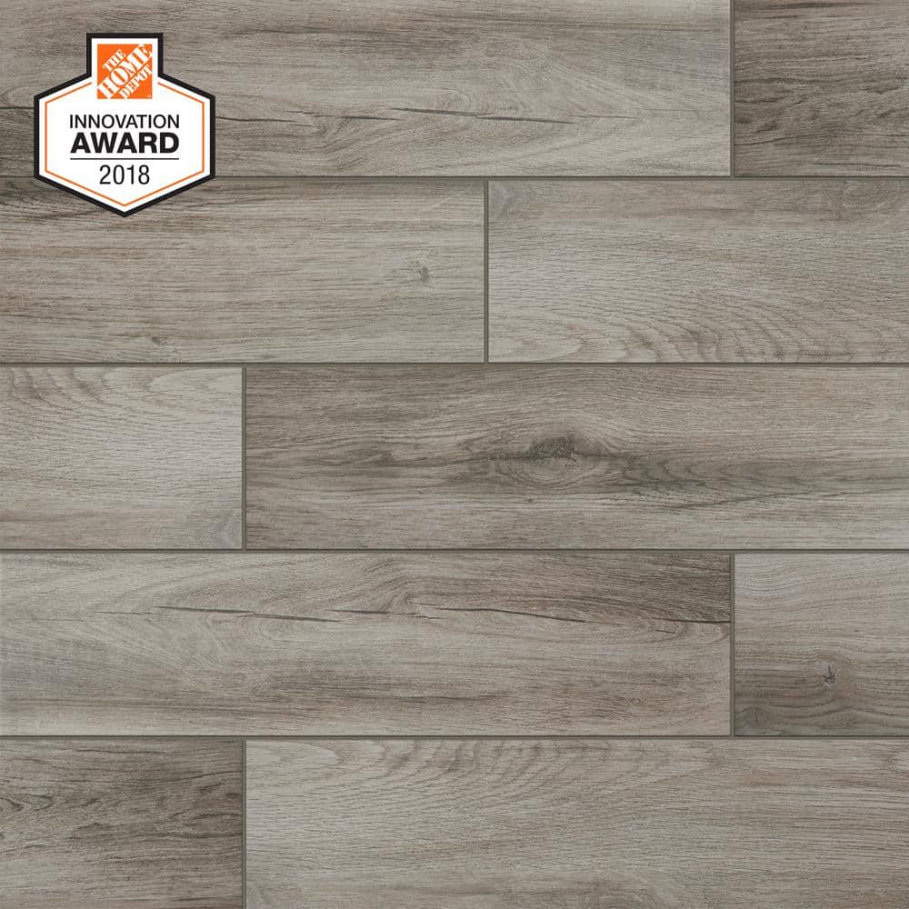 Floor Tile Layout Patterns 6 X 24 Floor Roma   Shadow Wood Lifeproof Porcelain Tile Lp33624hd1pr 64 1000 