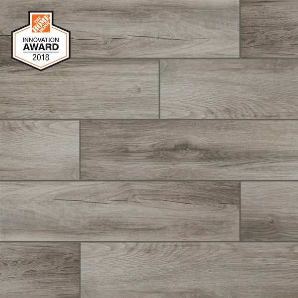 Porcelain Floor And Wall Tile, No Grout Wood Tile Floors