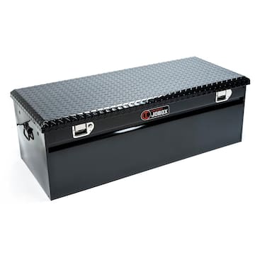 Jobox 49 in. Black Hybrid Steel/Aluminum Full Size Portable Truck Tool Box Chest