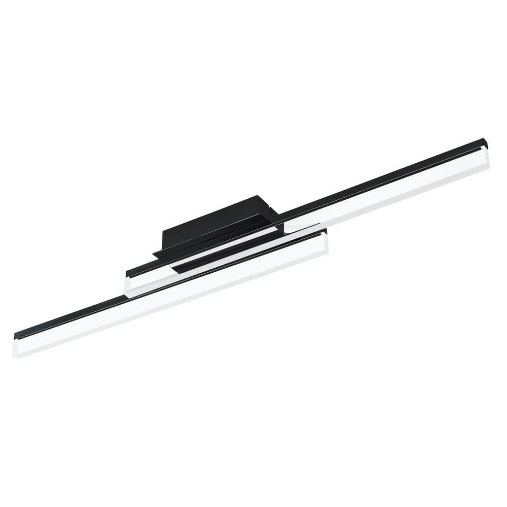 Eglo Lighting - Palmital 1 - 1-Light LED Wall and Ceiling Light - Matte Black -