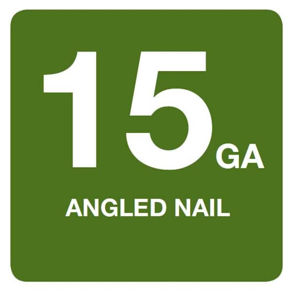 2 in. x 15-Gauge Hot Galvanized Angled Nails (2500 Pieces)