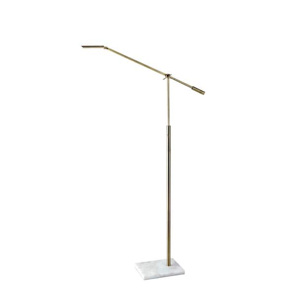 adesso bradbury floor lamp