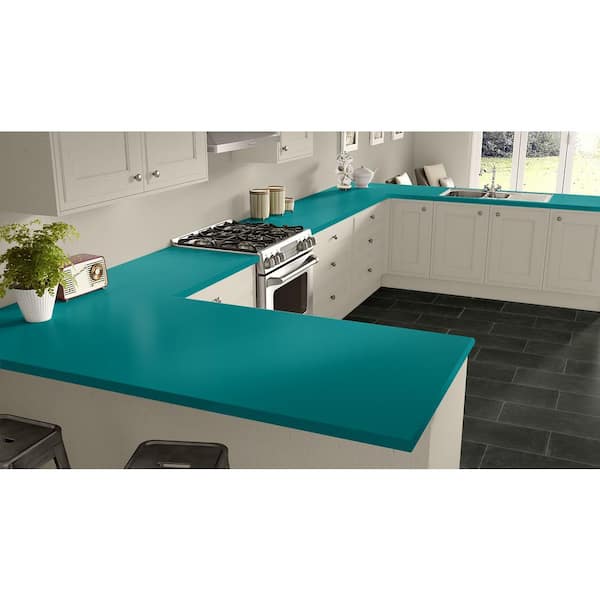 4 ft. x 8 ft. Laminate Sheet in Ocean with Matte Finish
