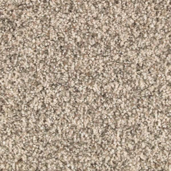Lifeproof with Petproof Technology 8 in. x 8 in. Texture Carpet Sample - Tidal Pool -Color Buffed