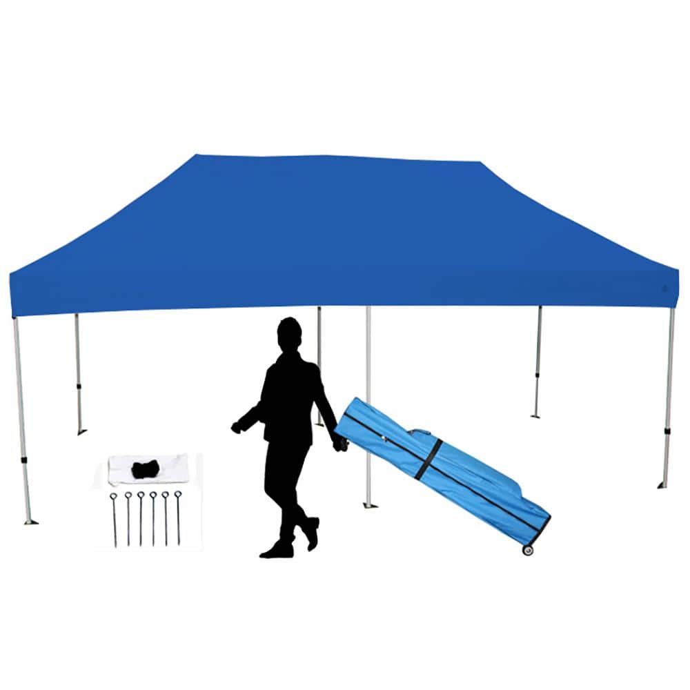 King Canopy Goliath 10 ft. x 20 ft. Silver Frame Instant Pop Up Tent