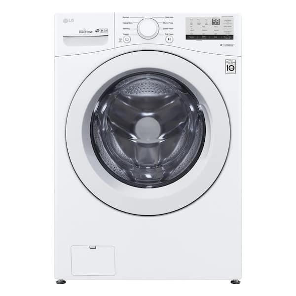 LG Stackable Front Load Washer in White with Coldwash