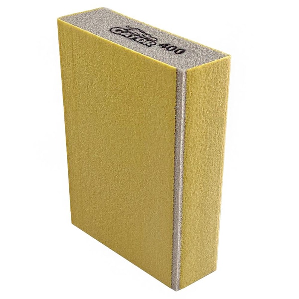 Gator Edge Protect 3 in. x 5 in. x 1 in. 400-Grit Angled Medium