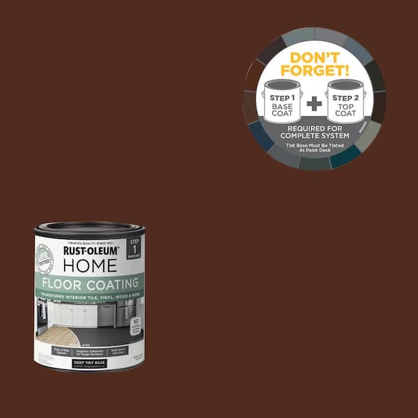 1 qt. Espresso Interior Floor Base Coating