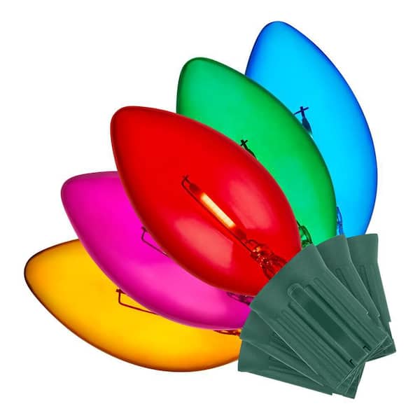 50 Multi-Colored C9 LED Lights