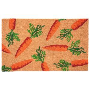 Carrot Patch Doormat, 17'' x 29''