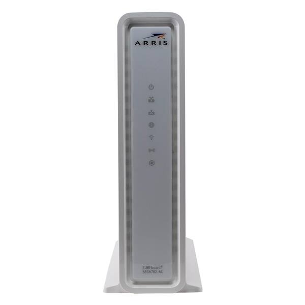 ARRIS SURFboard DOCSIS 3.0 Cable Modem and Wi-Fi Router SBG6782-AC Refurbished