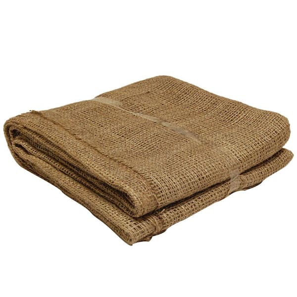 Easy Gardener 80 in. x 80 in. 100% Natural Burlap Landscape Fabric