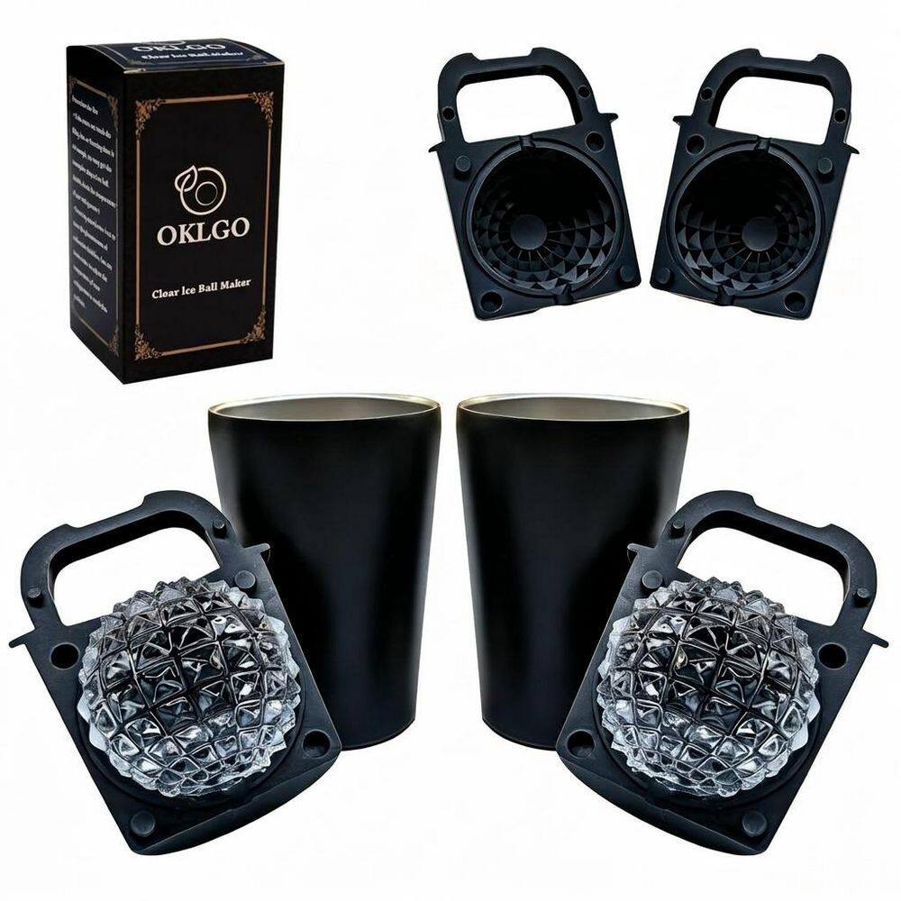 Stainless Steel Finish Diamond Ice Ball Mold Slow Melting Ultra Clear Ice Maker for Whiskey Cocktails Home Bar price history on PriceWatchPro