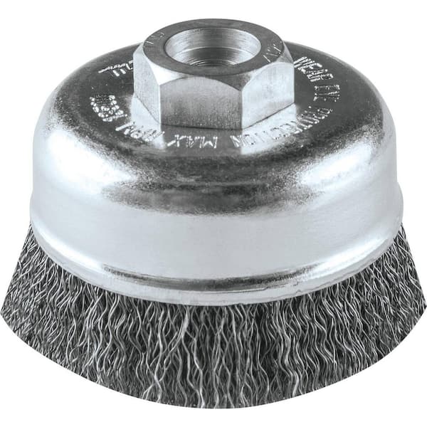 Makita M10 x 1.25 in. x 3 in. Crimped Wire Cup Brush