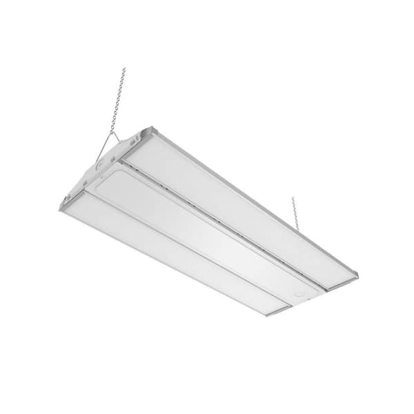 2 ft. 220-Watt Integrated LED Dimmable 4-Color Selectable White Linear High Bay Light 30000 Lumens