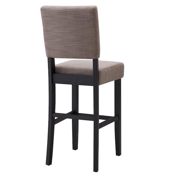 Leick home wood store upholstered counter stool