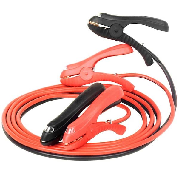 Rally 12 ft. 8-Gauge Lighted Booster Cable