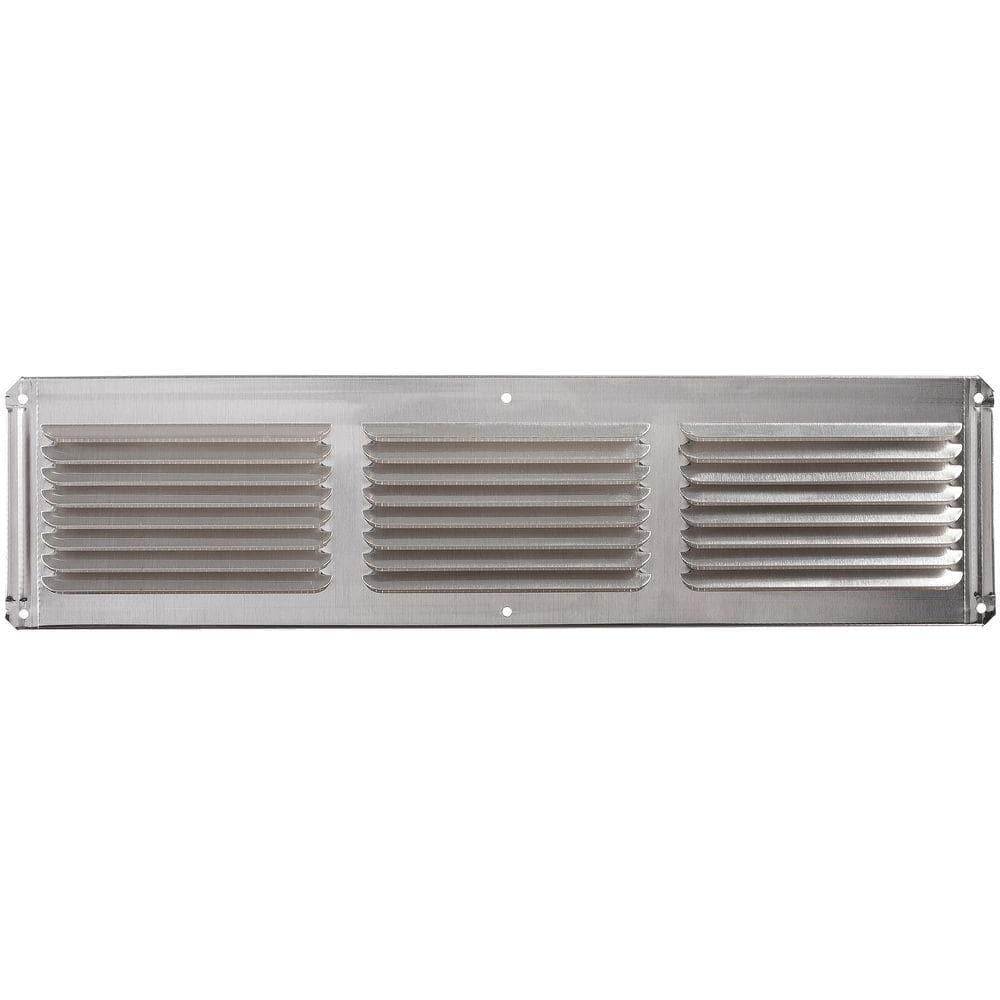 W GAF  White  Aluminum  Soffit Vent Type Undereave Vent  16 in 