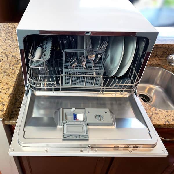URBAN LIVING Place Setting Countertop Dishwasher, Compact