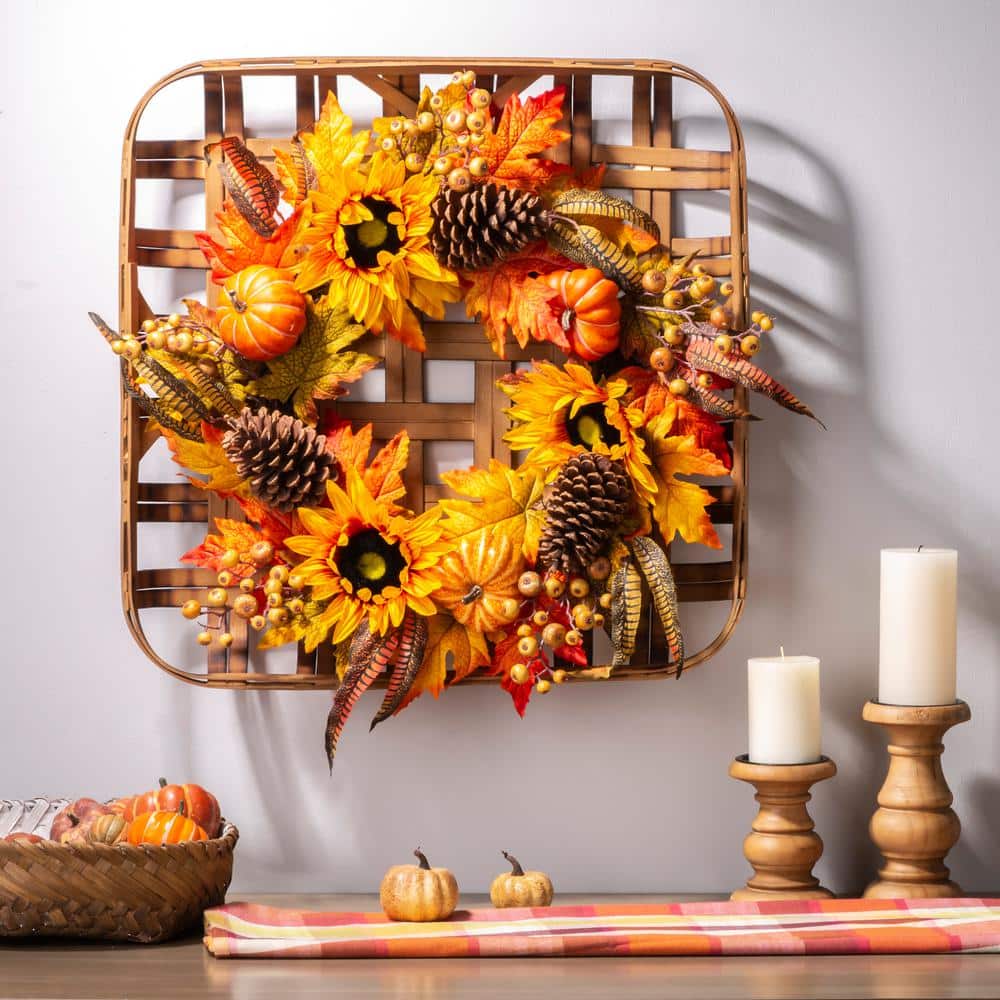 Fall Farmhouse Tobacco Basket and Wreath Sublimation Kit –  ApareciumDesignCo.