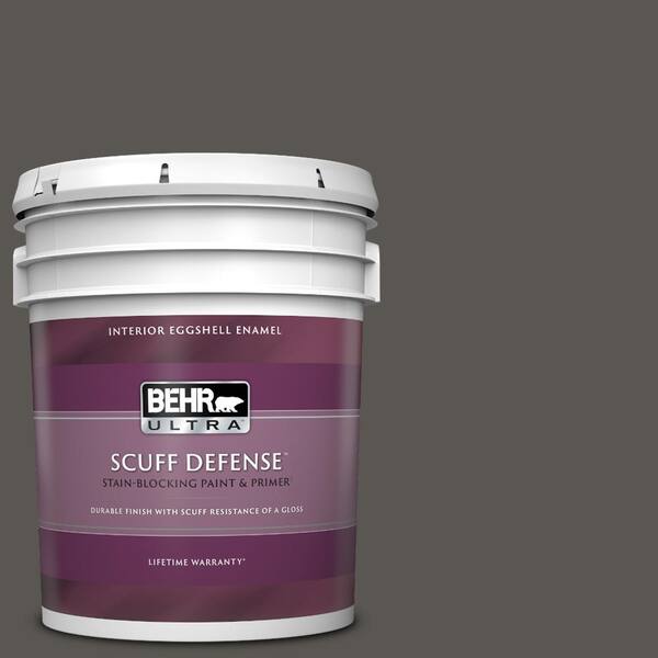 BEHR ULTRA 5 gal. Home Decorators Collection #HDC-CL-24G Equestrian Leather Extra Durable Eggshell Enamel Interior Paint & Primer