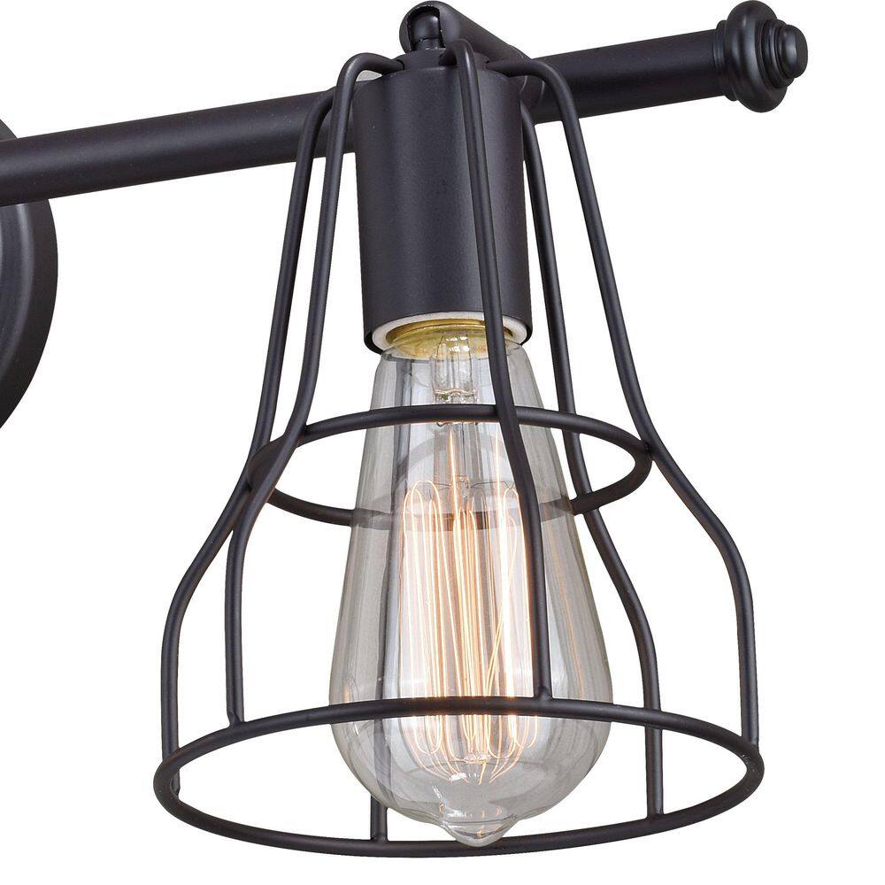 Clybourn Adjustable 3-Light Vanity in Oil Rubbed Bronze