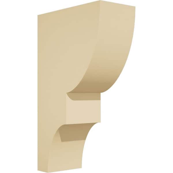 Ekena Millwork Ridgewood 5 1/2 in. x 20 in. x 12 in. Polyurethane Corbel