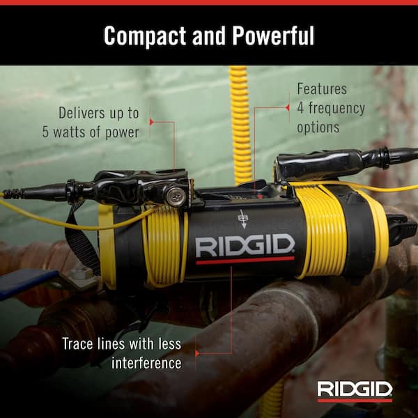 RIDGID SeekTech SR-20 Utility Pipeline Locator/Receiver with
