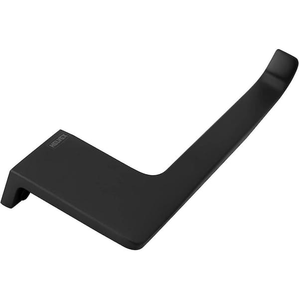 HELVEX Access Toilet Paper Holder in Matte Black