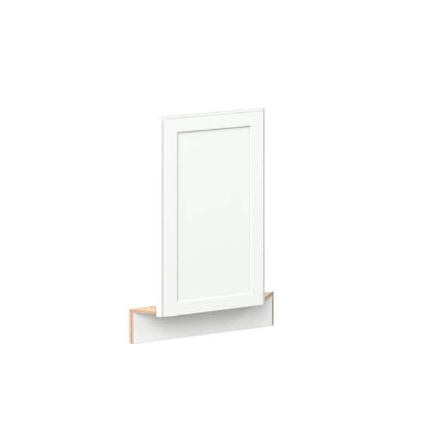 Emerson Pure White Angled Corner Front Right door Ready to Assemble Kitchen Cabinet (36 in. W x 34.5 in. H x 36 in. D)
