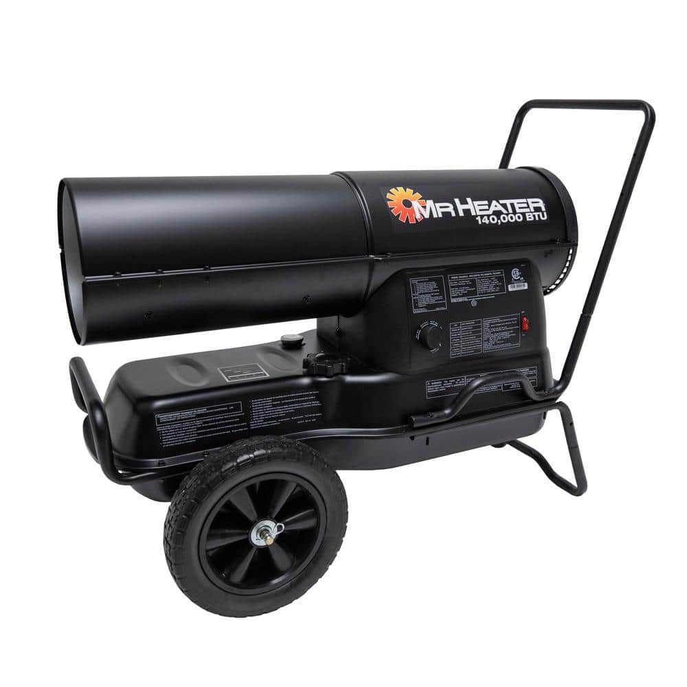Mr. Heater 140,000 BTU Black Forced Air Kerosene Space Heater