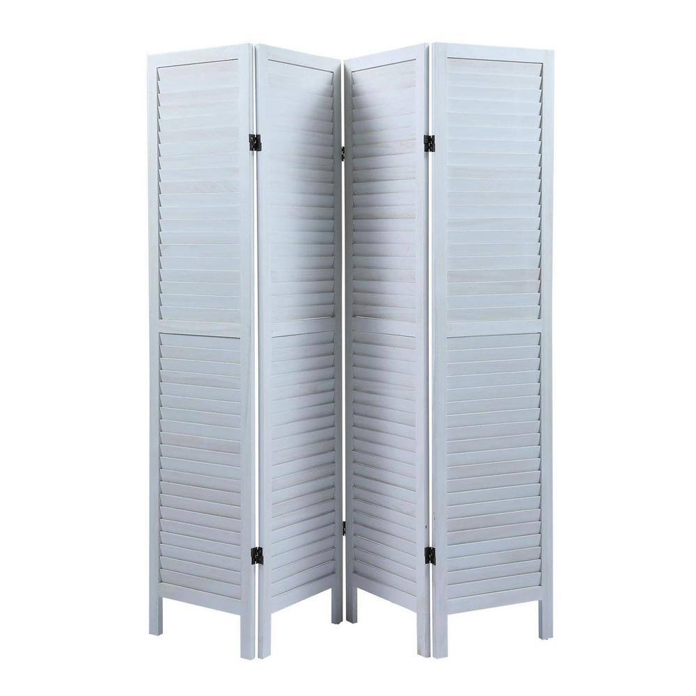 67 in. H Wood Privacy Screen Garden Fence