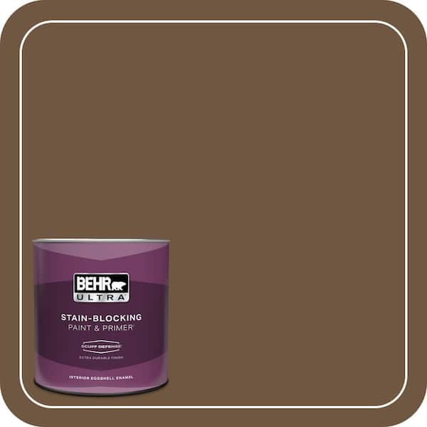 BEHR ULTRA 1 qt. Home Decorators Collection #HDC-FL15-04 Cinnamon Crumble Extra Durable Eggshell Enamel Interior Paint & Primer