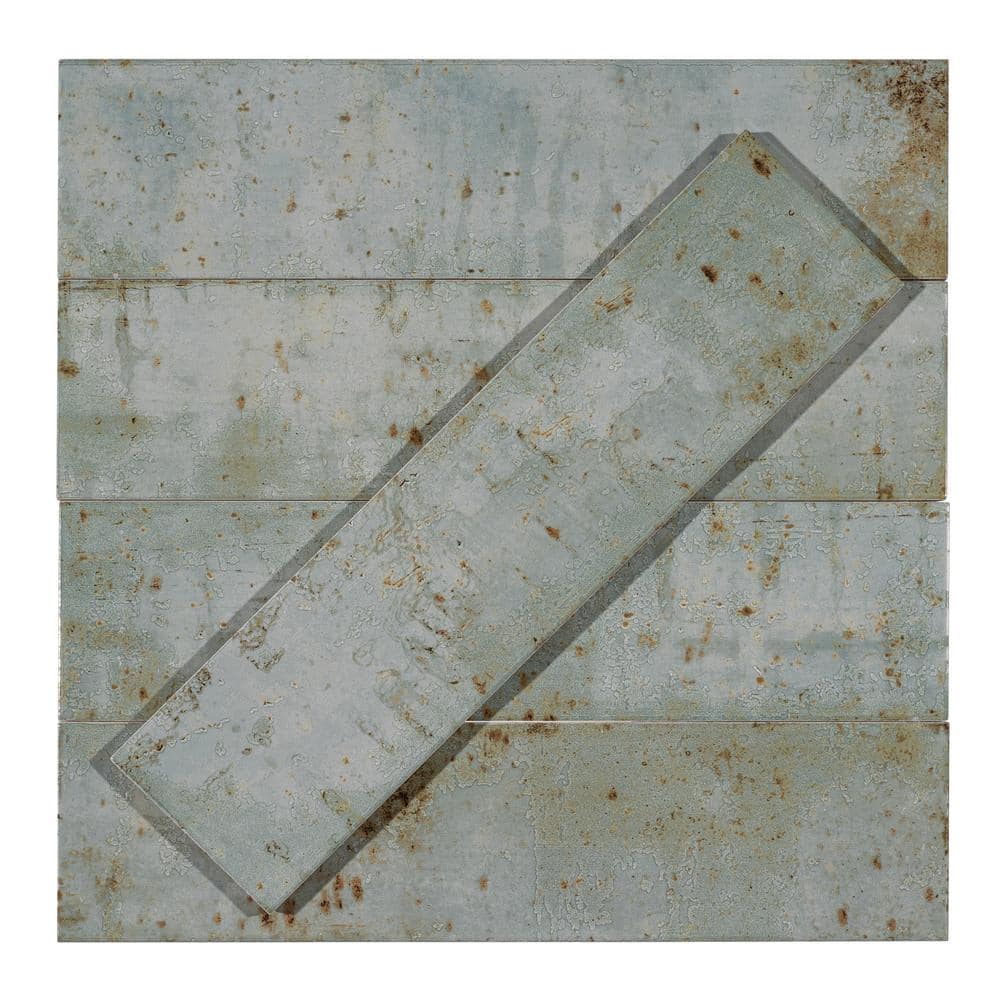 Serenite 4" x 16" Dane Porcelain Vintage Subway Tile
