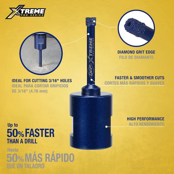 3/16 in. Xtreme Pro Diamond Hole Saw
